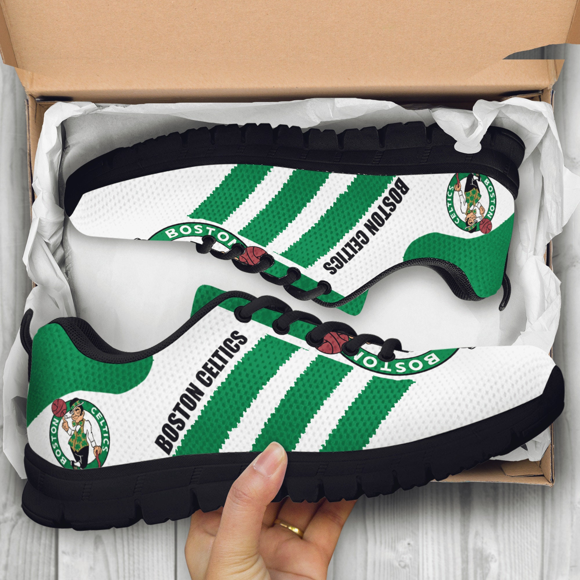 celtics custom shoes