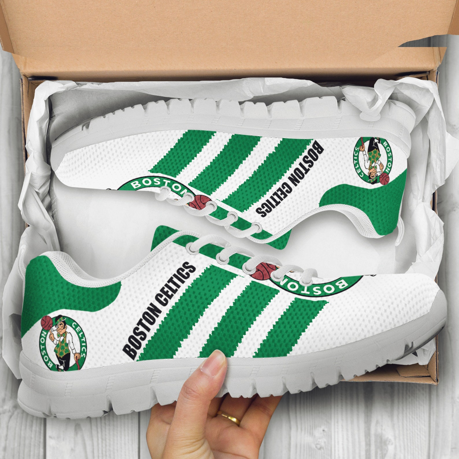 celtics custom shoes