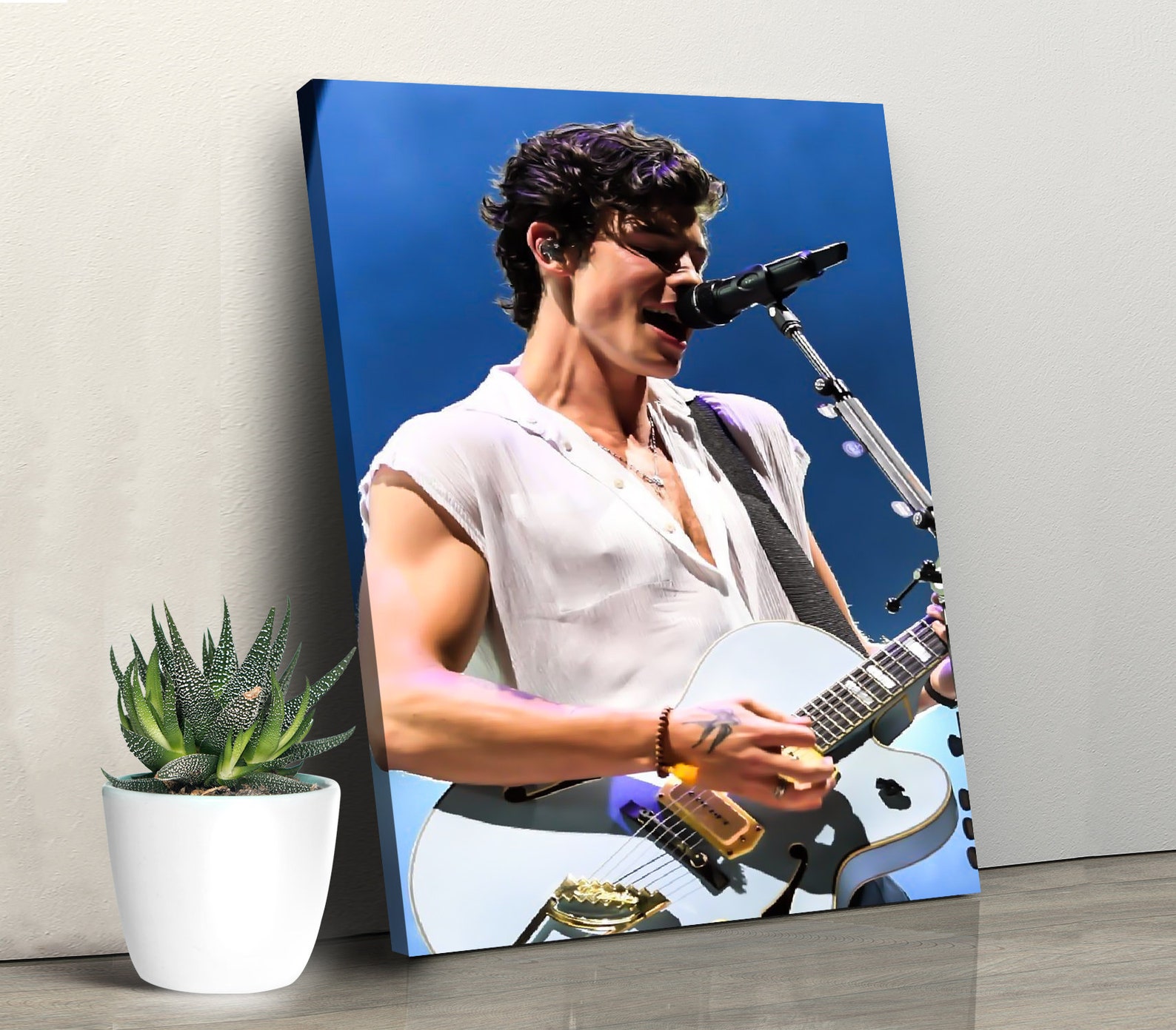 Shawn Mendes Poster Canvas Shawn Mendes Print Canvas Print | Etsy