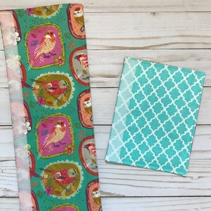 Reversible Handle Covers for Appliances or Other Handles - Refrigerator and Oven - Spring Kitchen, Tropical Bird, Spring Bird Theme Kitchen
