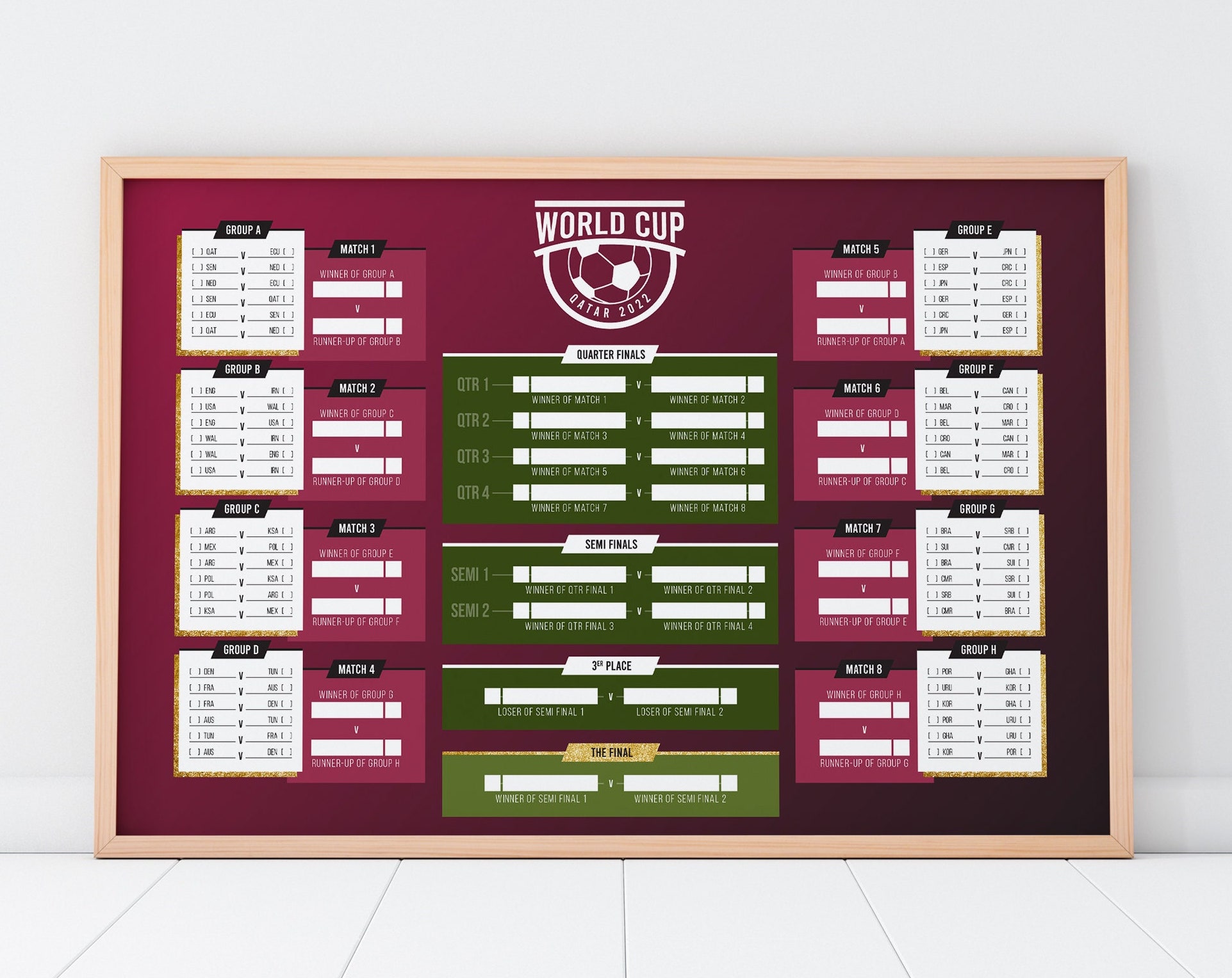 Fifa World Cup Qatar 2022 Poster Starting At 12 99 By April Girl