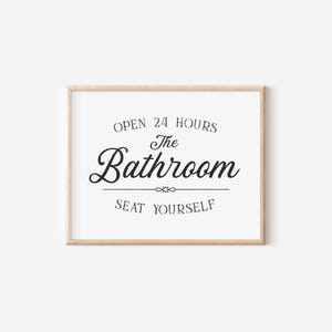 Bathroom Vintage Farmhouse Bathroom Bathroom Printable Vintage Bathroom Decor Apothecary Print Printable Art Bathroom Shelve image 1