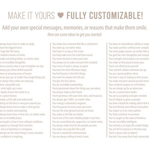 50 Reasons Why We Love You Poster | Personalized 50th Birthday Gift for Women Men | 50 Anniversary | 50 Things We Love About You Print image 5