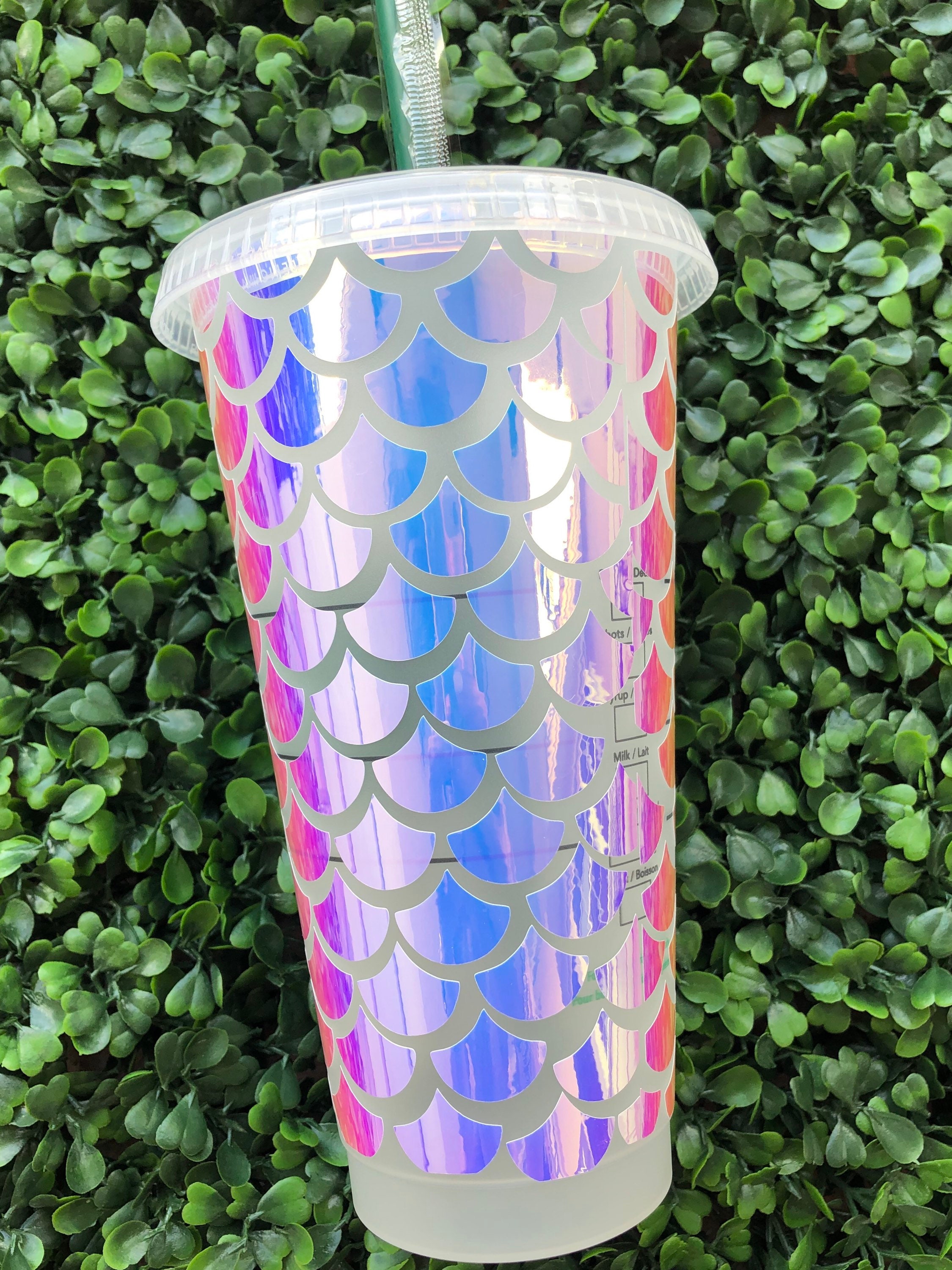 Mermaid Starbucks Reuseable Cup/Mermaid Cup/Starbucks Etsy