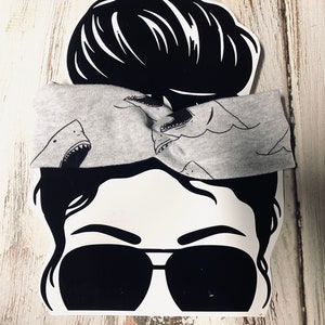 Super Zachte Haai tulband stijl Hoofdband Kies Maat