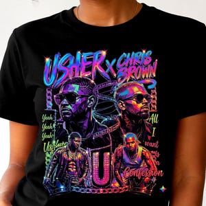 R&B Shirt,Concert Tee, Vintage Bootleg Rap T-shirt, Team Merch, Unisex Streetwear Gift Bild 5