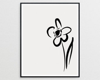 Monochrome Terrazzo Art Print Printable Artwork Kitchen Modern Pastel Pink Office in Livingroom Minimal Style Office Wall Decor