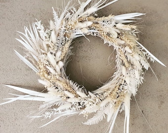 All White Wreath