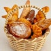 1:6 Scale Miniature Bread Basket for Blythe Style Dolls, Miniature ...