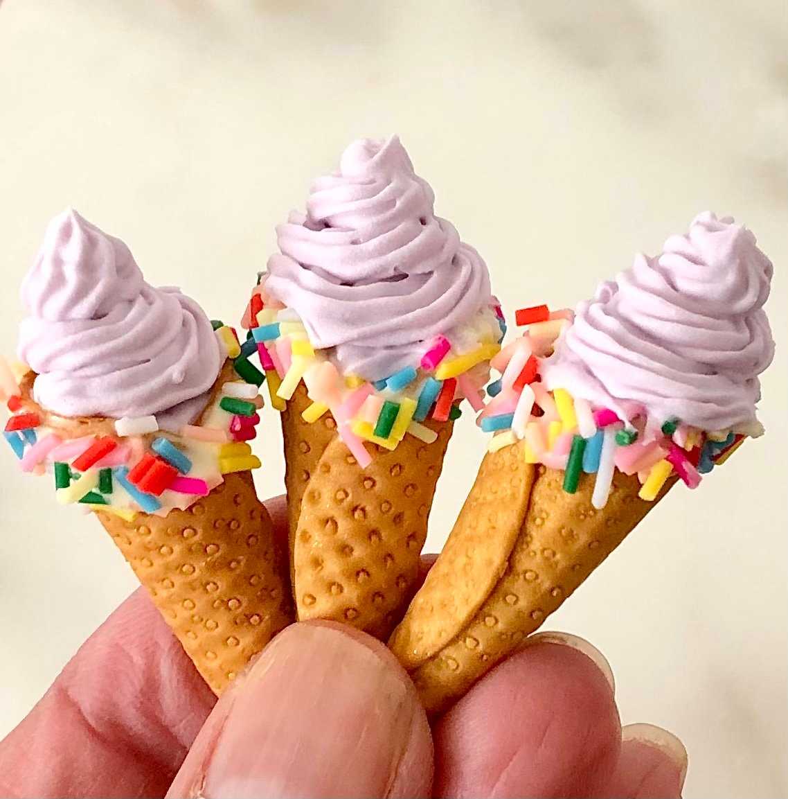 Miniature Ice Cream Cone in 16 Scale for Blythe Dolls or 12 Etsy