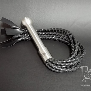 Rubber Flogger RAZOR rubber 4plait