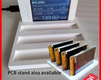 Lezyi Bitcoin Miner Halter/Stand/Basis Geeignet für die meisten 2,8-Zoll-Bergleute oder BCP Board