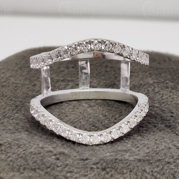 Aggie Ring Wrap Diamond Etsy