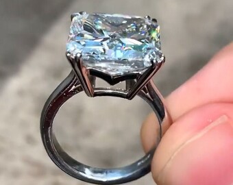 Slyq Jewelry Large Natural Stone Blue Luxury Ring sterling silver engagement ring Slyq Jewelry Large Natural Stone Blue Luxury Ring sterling silver engagement ring