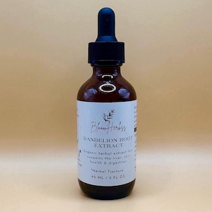 Dandelion Root Tincture (2oz)| Very Concentrated |  Liver Support | Detox | Skin and Hair | Health | Wellness