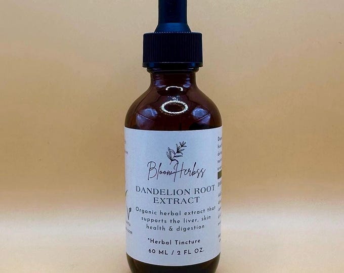 Organic Dandelion Root Tincture (2oz)