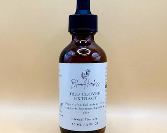 Organic Red Clover Tincture (2oz.)