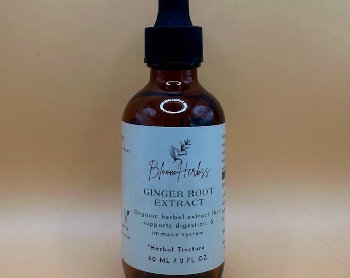 Organic Ginger Root Extract (2oz.)