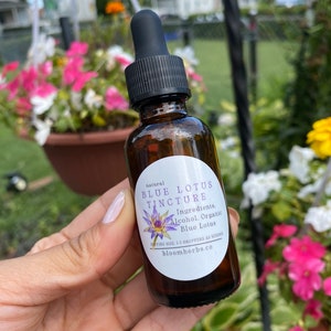 Blue Lotus Tincture | Intuition, Calmness, Dream Enhancing
