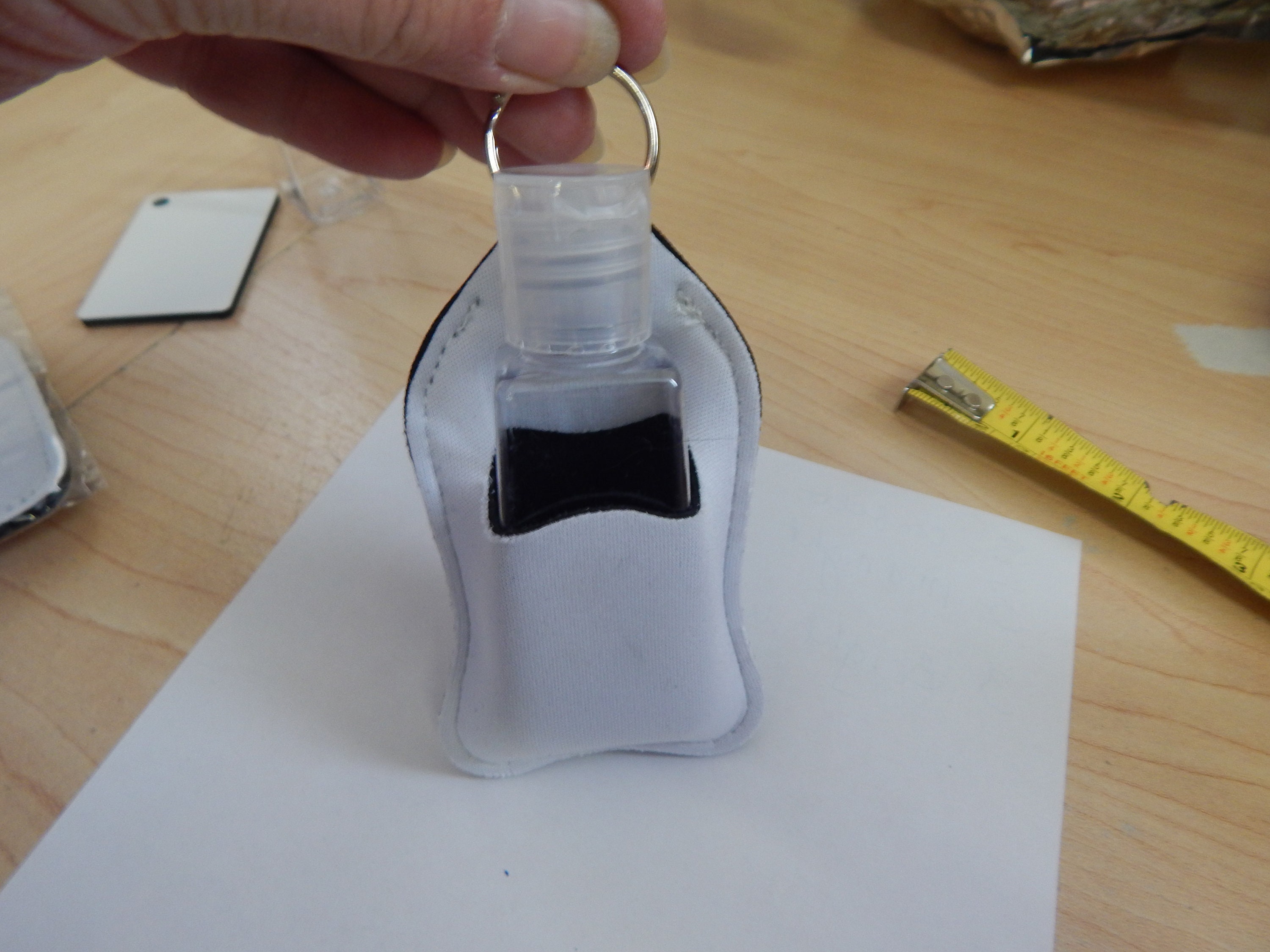 5 Sublimation Keychain Blank Sublimate Keychain Hand Lotion Etsy