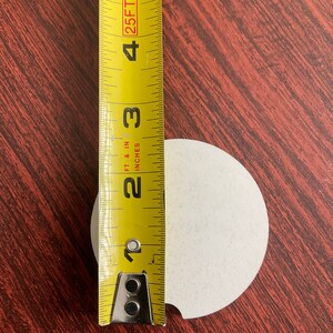 Sublimation Blank Car Coaster, 2 Car Coaster, Blank Car Coaster, Wood MDF, Birthday Gift bild 4
