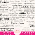 The Ultimate 50 Fonts - Font Bundle otf, Cricut, Canva Font, Script Font, Digital Fonts, Procreate Fonts, Crafting font
