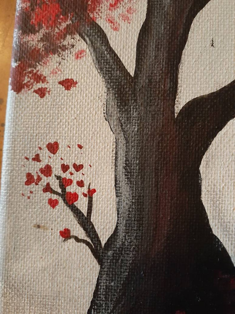 Jealousy Kills 9x12 Acrylic Painting