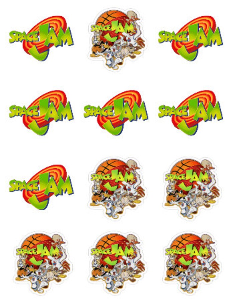jam space bugs bunny cut edible pre multiple sizes
