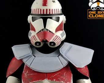 1/6 Scale Clone Bly Pauldron 2.0 Blank for Custom Figure Fits Sideshow Star Wars Figures