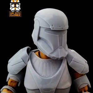 1/6 Scale Clone Republic Commando Armor Kit Blank for Custom Figure