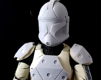 1/6 Scale Phase 1 AT-TE Clone Gunner Kit Blank for Custom Figure Fits Sideshow Star Wars Figures