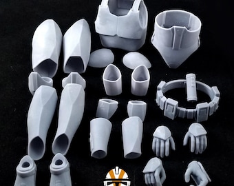 1/6 Scale Clone Trooper Armor Kit For Custom Figure (Armor Only)