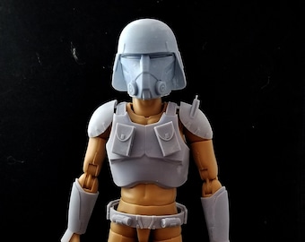 新品　ボブルヘッド人形　アトランタブレーブス　クローントルーパー 1/6スケール デザート ウルフパック クローン トルーパー ウルフ