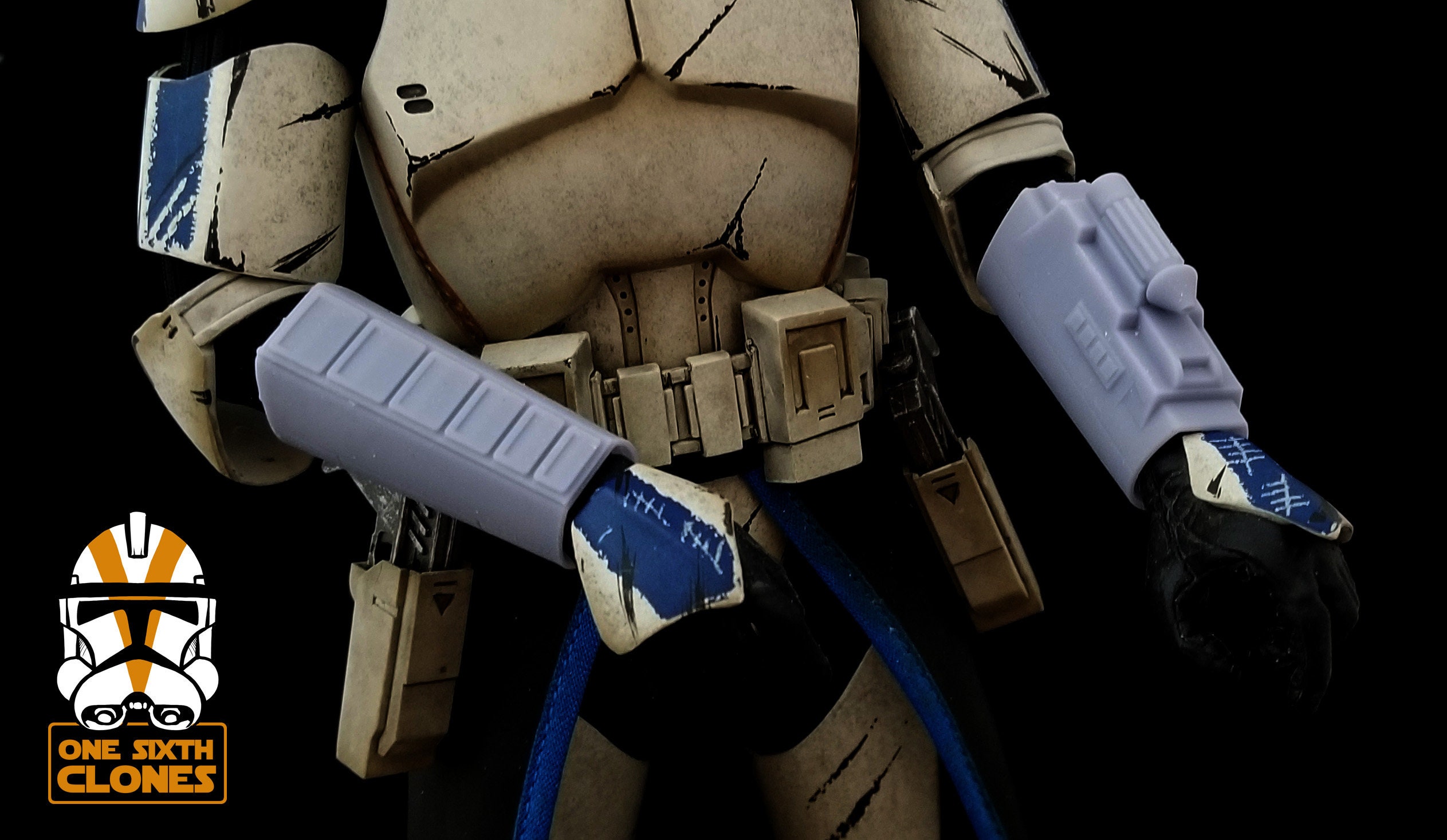 During the Clone Wars, why did so many Jedi choose to wear clone armor, but specifically only the wrist gauntlets? : r/starwarsspeculation