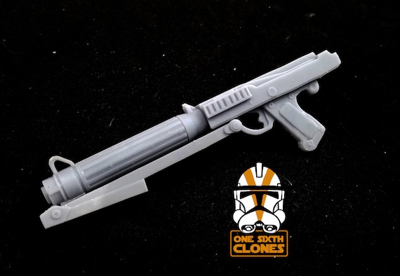 1/6 Scale DC-15 Clone Trooper Blaster for Custom Figure Fits