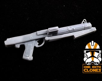 1/6 Scale DC-15 Clone Trooper Blaster for Custom Figure Fits Sideshow Star Wars Figures