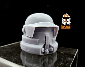1/6 Scale Clone ParaTrooper Airborne Helmet With Visor Blank for Custom Figure Fits Sideshow Star Wars Figures