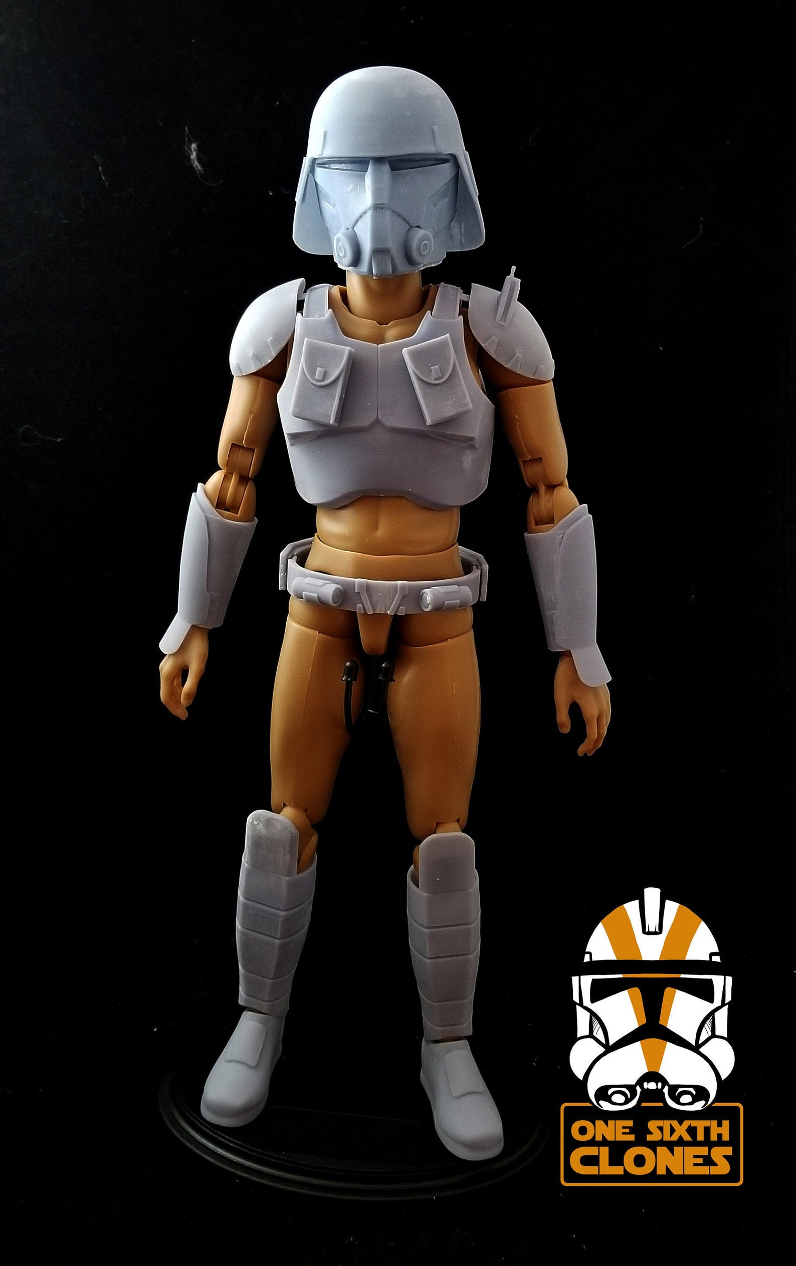 1/6 Scale Desert Wolfpack Clone Trooper Wolffe Armor Kit Blank - Etsy