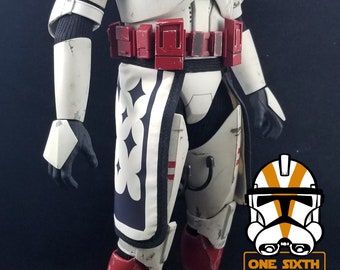 1/6 Scale Clone Trooper Star Kama 100% Fabric Handstitched for Custom Star Wars Figures