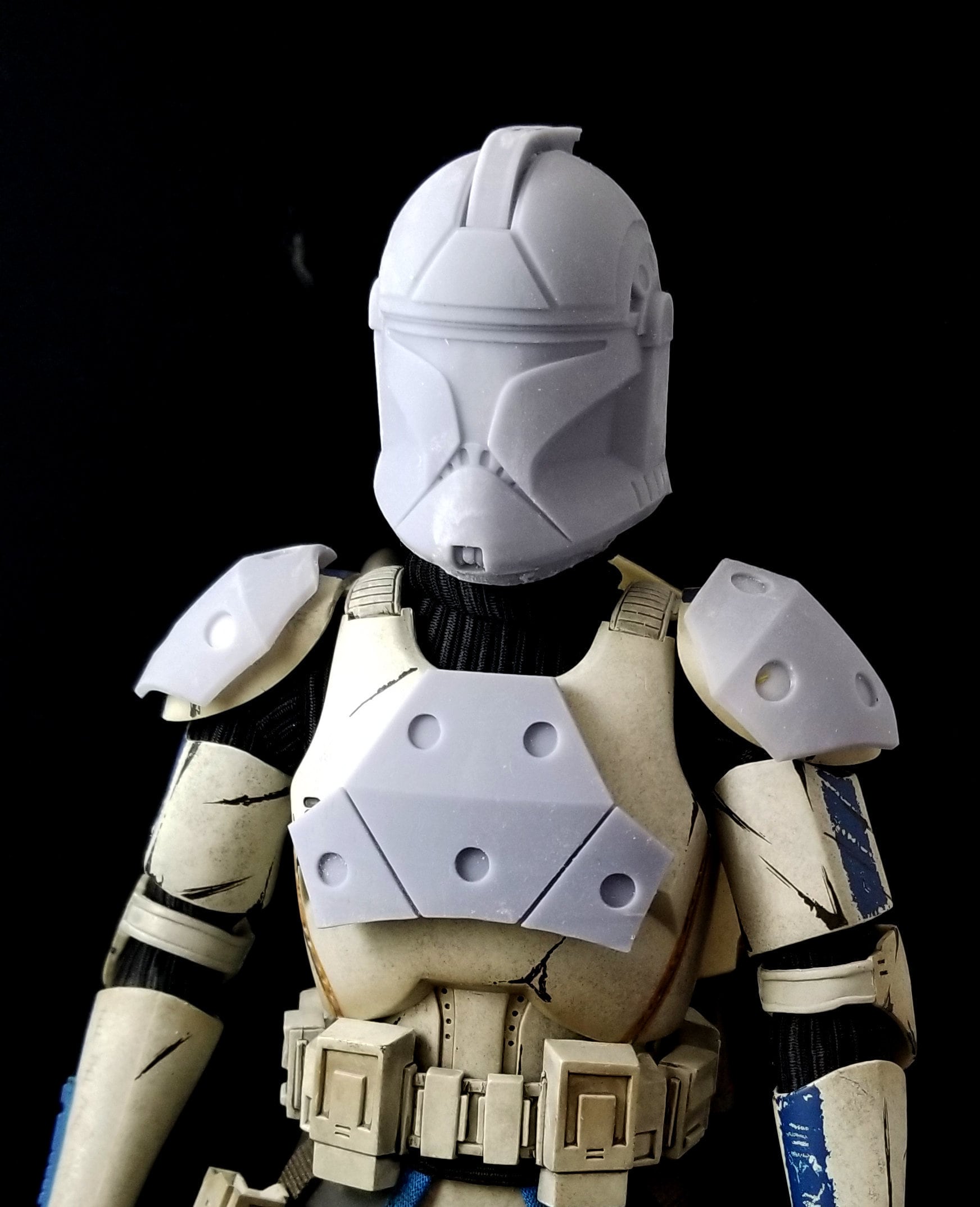 最終値下げ MC Toys 1/6 フィギュア KSK カスタム 1/6スケール フェーズ1 AT-TE クローン ガンナー キット ブランク