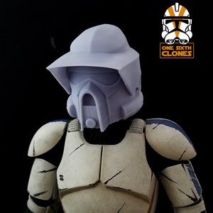 1/6スケール フェーズ1 コマンダー コーディ ヘルメット ブランク