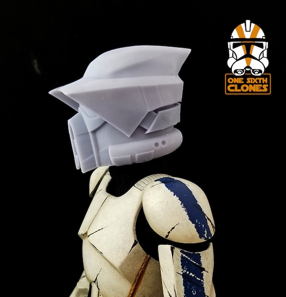 Blank clone trooper best sale helmet
