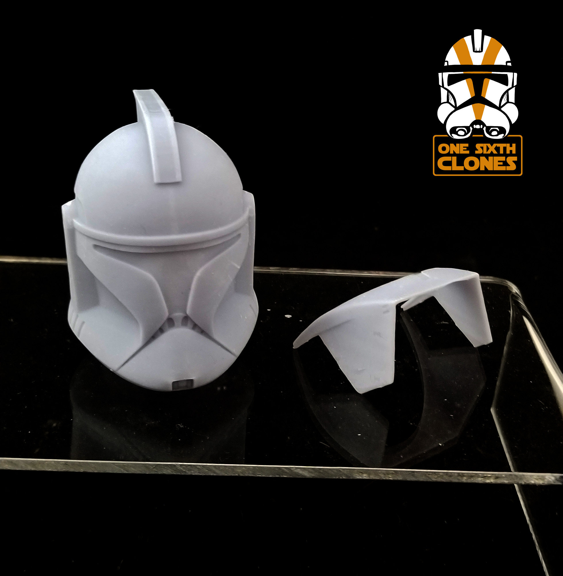 1/6スケール フェイズ1 クローン トルーパー ヘルメット バイザー