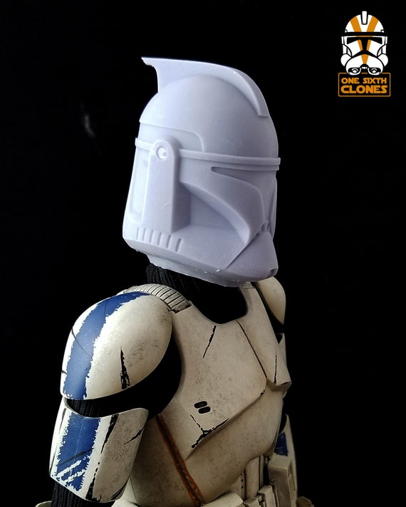 Star Wars クローン・トルーパー ヘルメット 未塗装 1/6スケール フェーズ1 クローン トルーパー ヘルメット ブランク