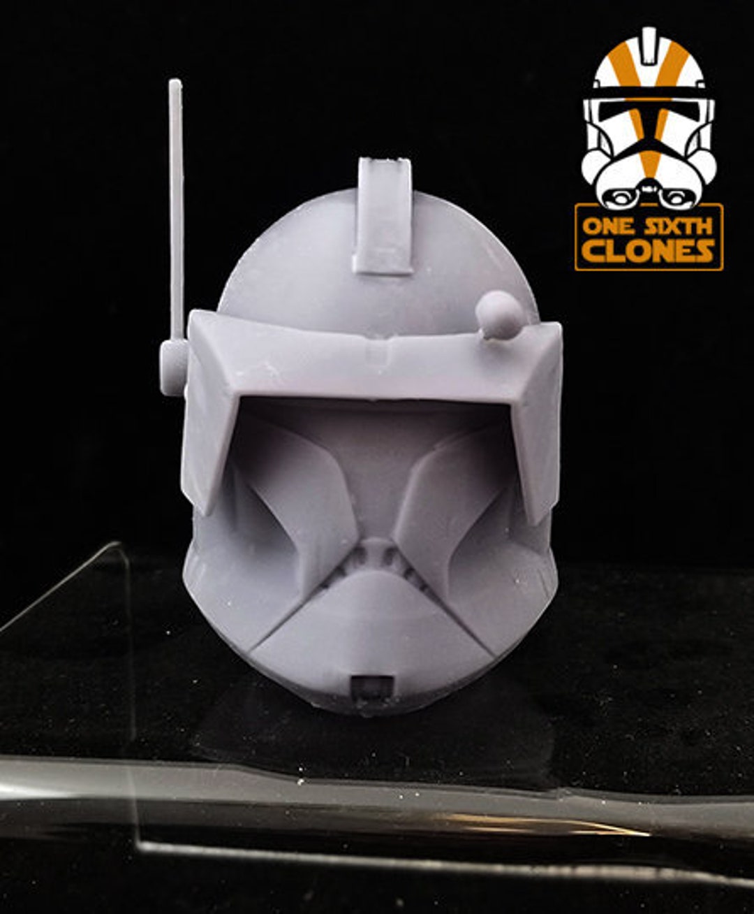 1/6 Scale Phase 1 Commander Cody Helmet Blank for Custom 1/6 Scale Phase 1 Commander Cody Helmet Blank for Custom