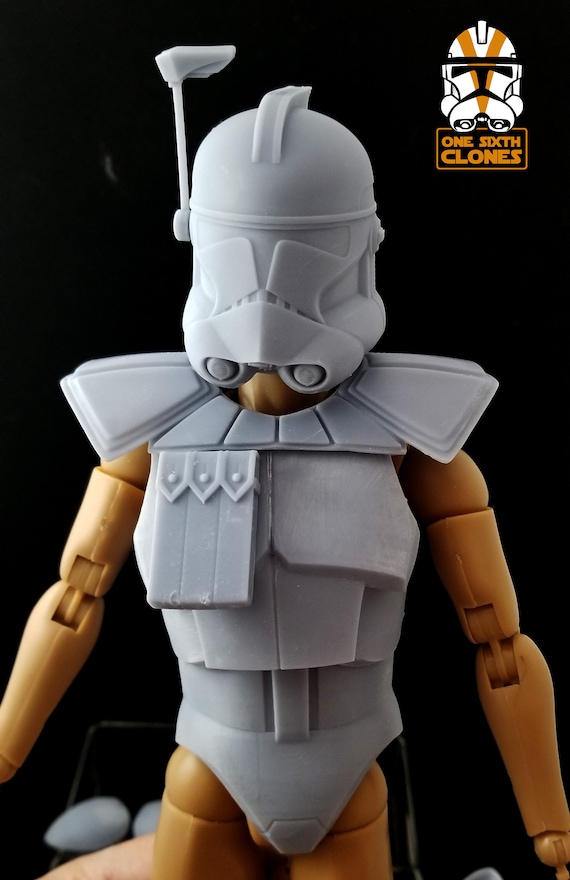 Star Wars Clone Arc Pouch Trooper For Custom 6” 1/12 Figure 