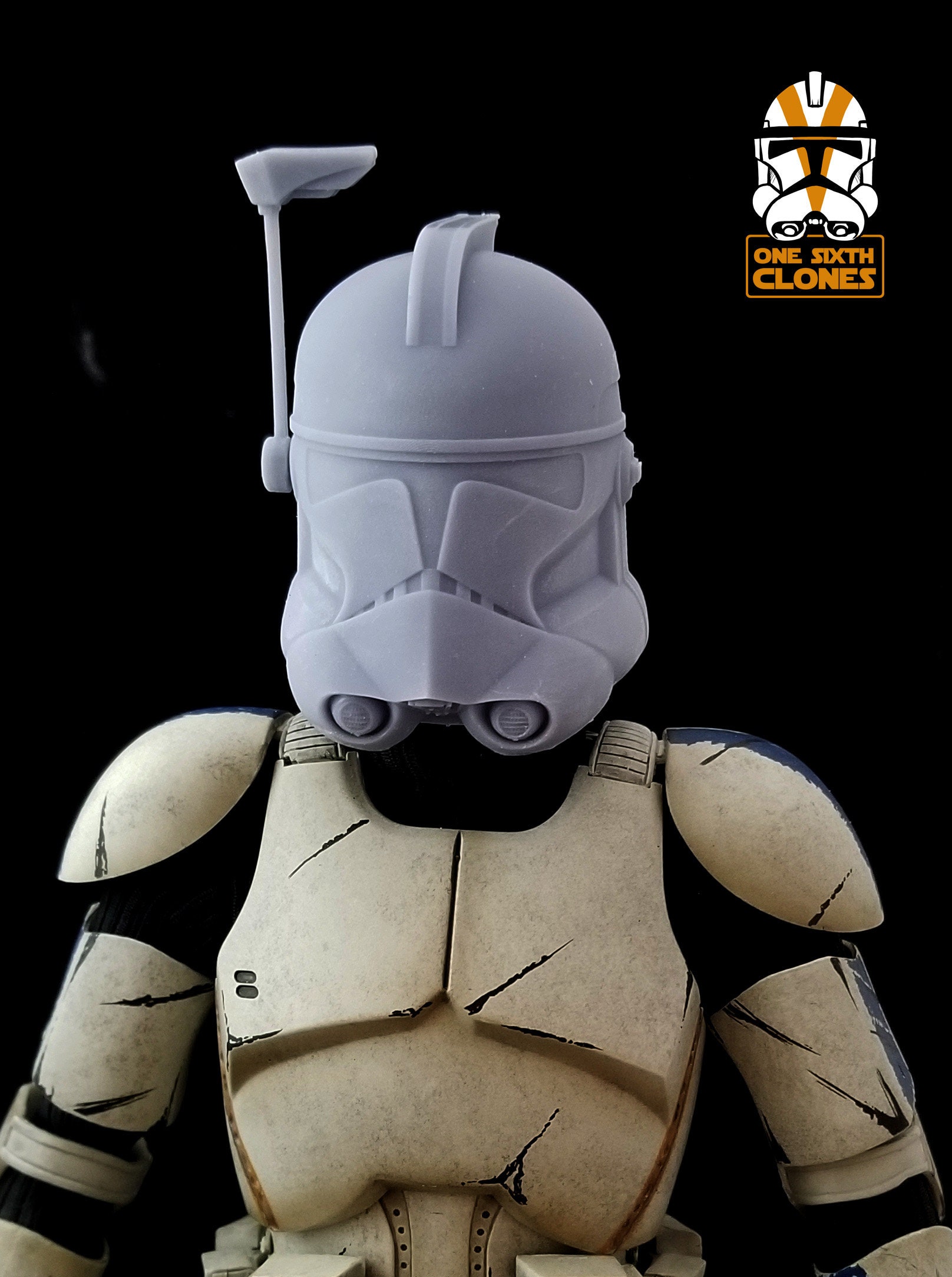 1/6 Scale Clone ARC Trooper Helmet Blank for Custom Figure - Etsy