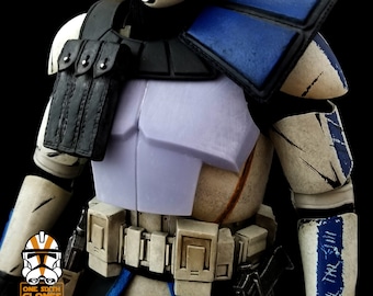 1/6 Scale Clone ARC Trooper Chest Armor Blank for Custom Figure Fits Sideshow Star Wars Figures
