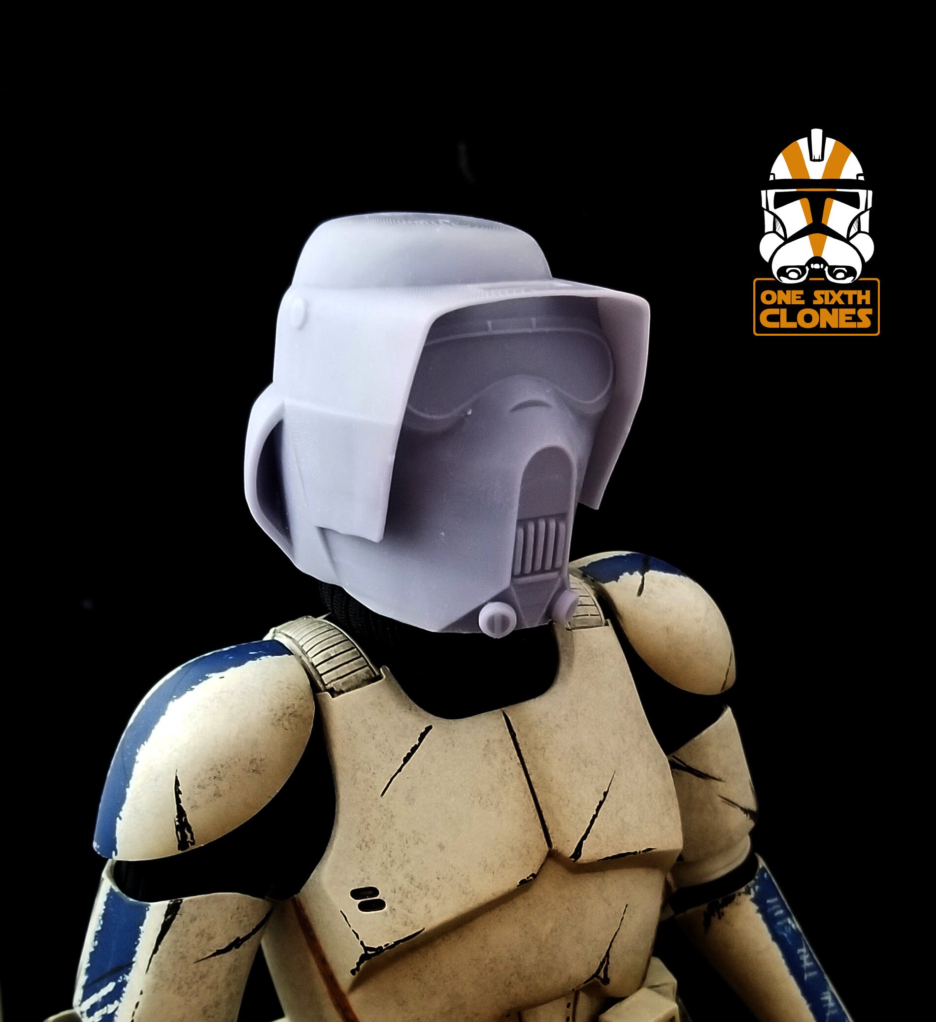 1/6スケール フェーズ2 クローン スカウト トルーパー ヘルメット