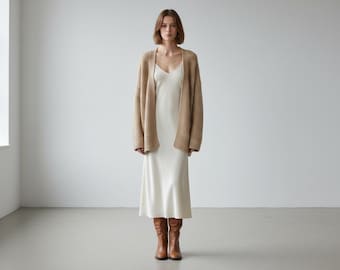 Vintage 1990s Liz & Co Tan Leather Knee High Boots Size 9.5